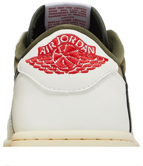 Travis Scott x Air Jordan 1 Retro Low OG SP 'Reverse Olive / Medium Olive'