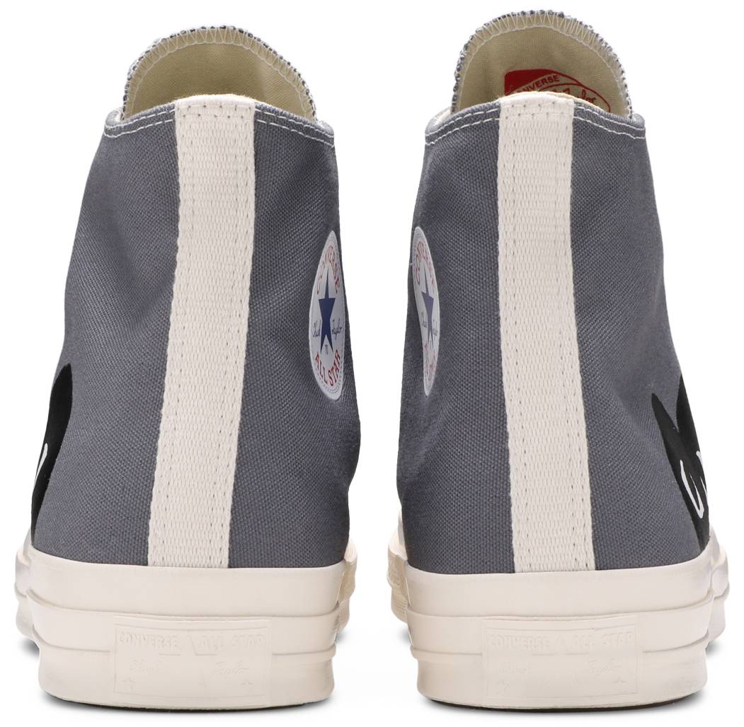 Comme des Garçons PLAY x Chuck 70 High 'Steel Gray'