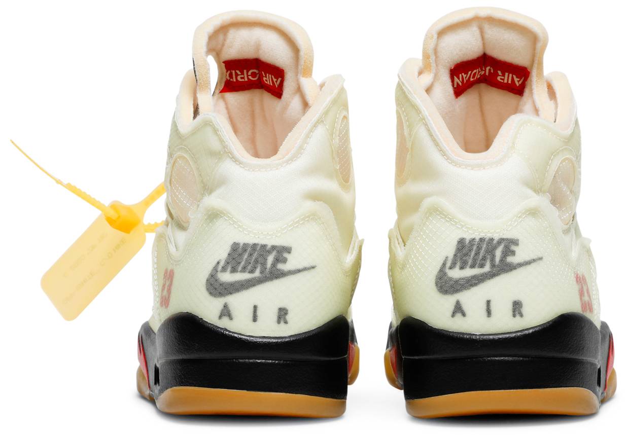 Air Jordan 5 Retro OFF-WHITE Sail