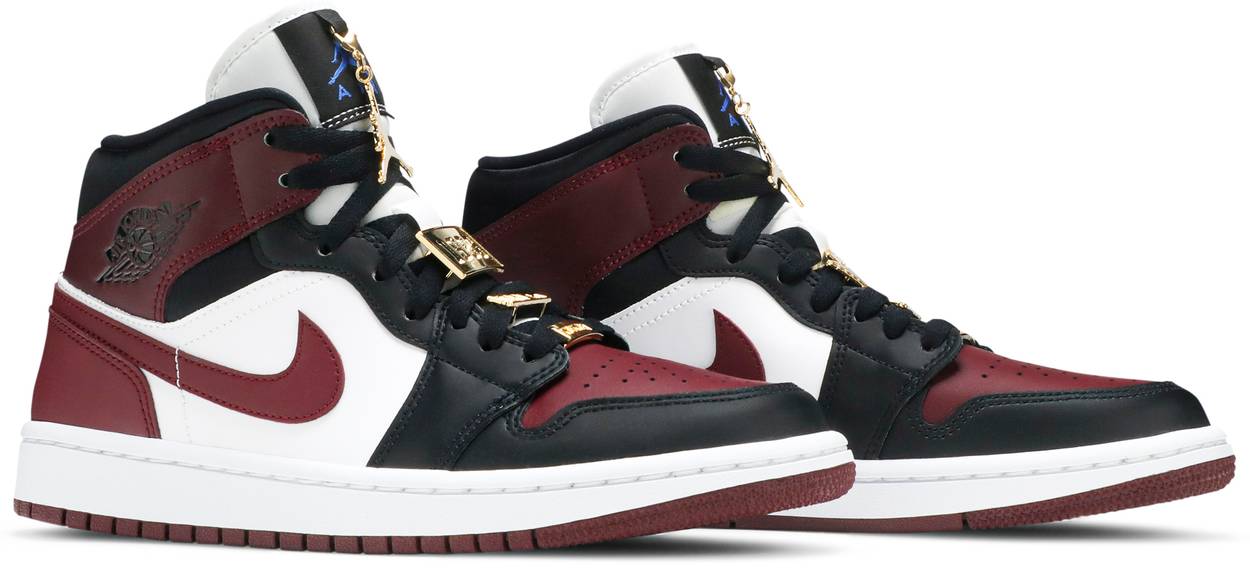 Wmns Air Jordan 1 Mid SE 'Gold Pendants'