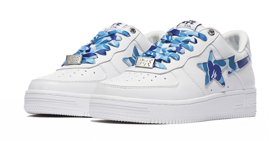Bapesta 'Blue Camo'