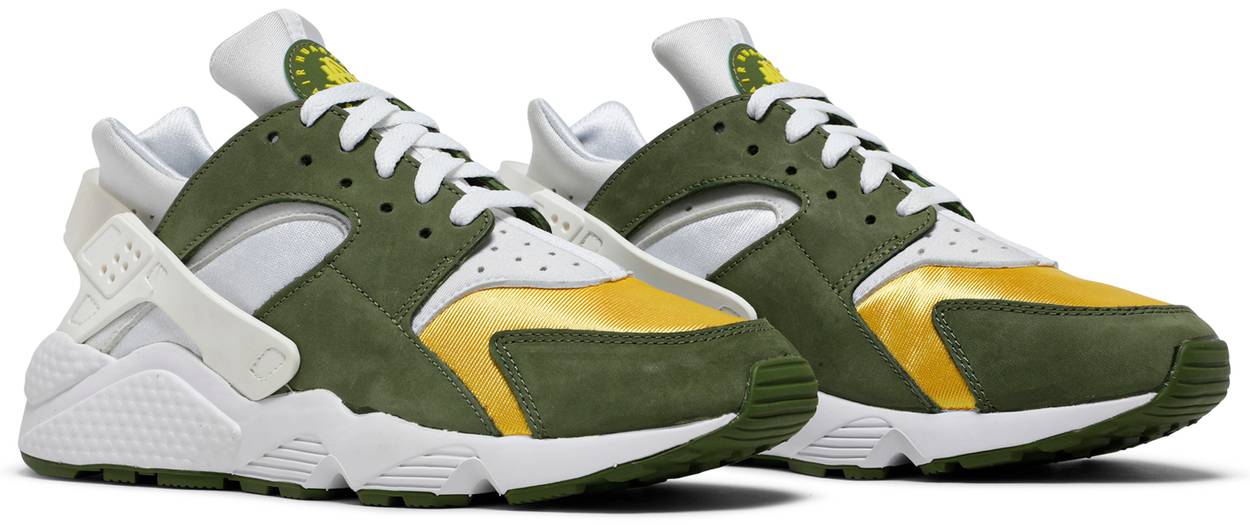 Stussy x Air Huarache LE 'Dark Olive' 2021