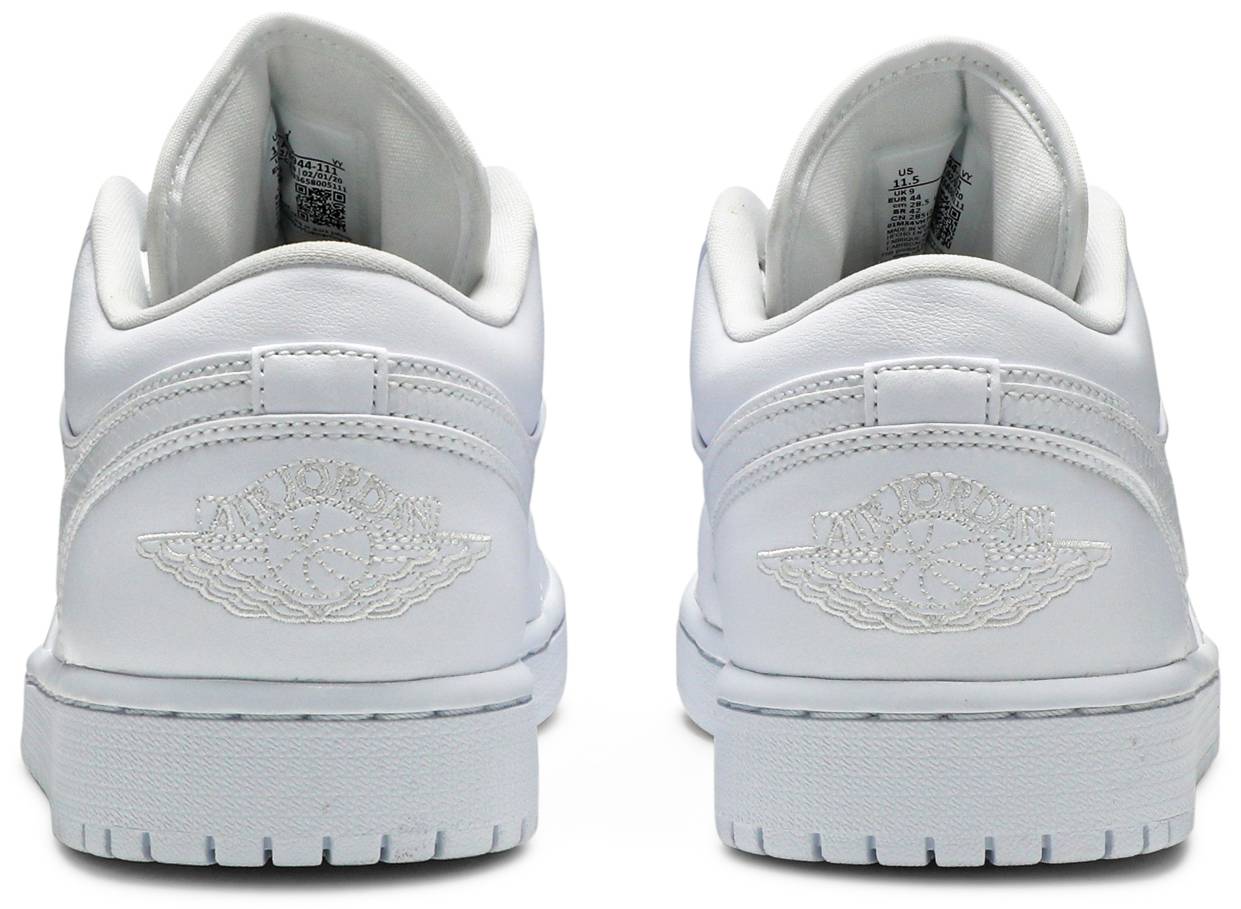 Air Jordan 1 Low 'Tri'ple White