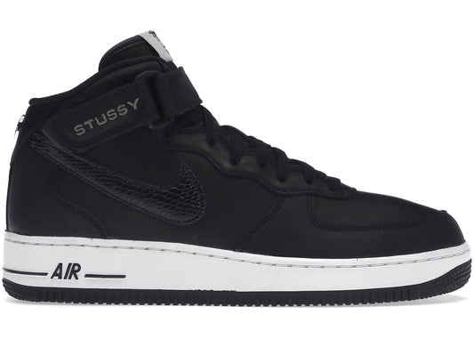 Stussy X Nike Air Force 1 Mid Black