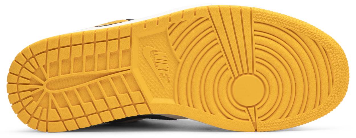 Air Jordan 1 Low Sail University Gold Black