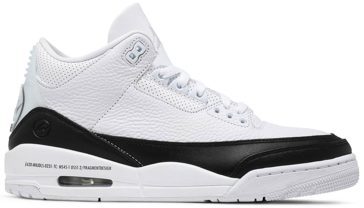 Fragment Design x Air Jordan 3 Retro SP 'White'