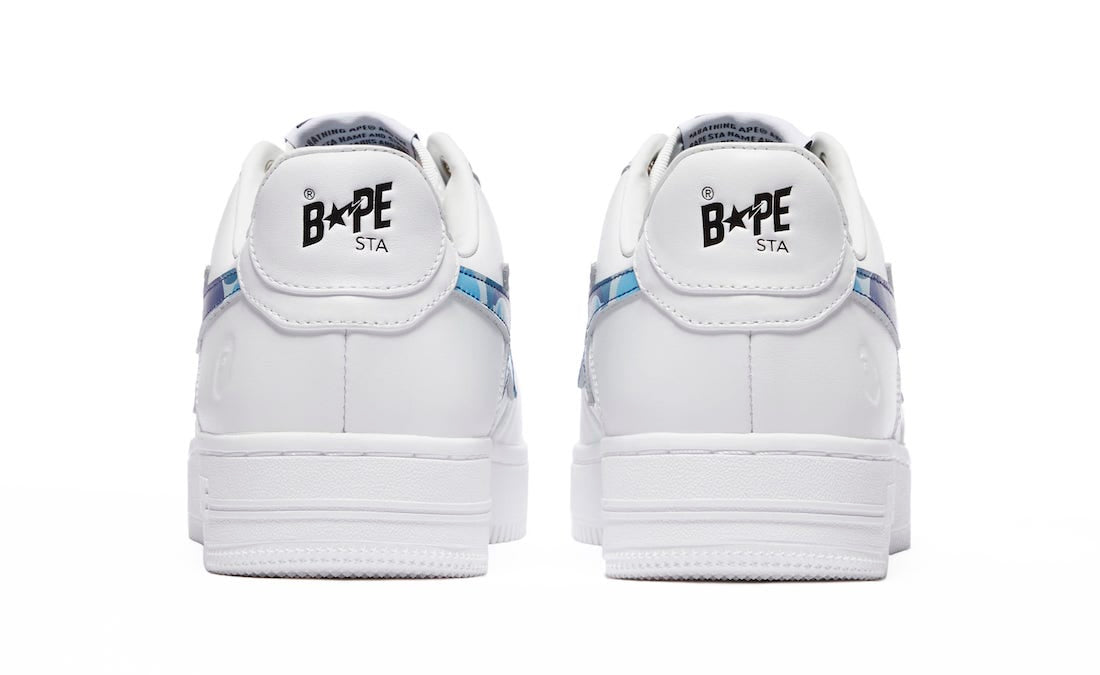 Bapesta 'Blue Camo'