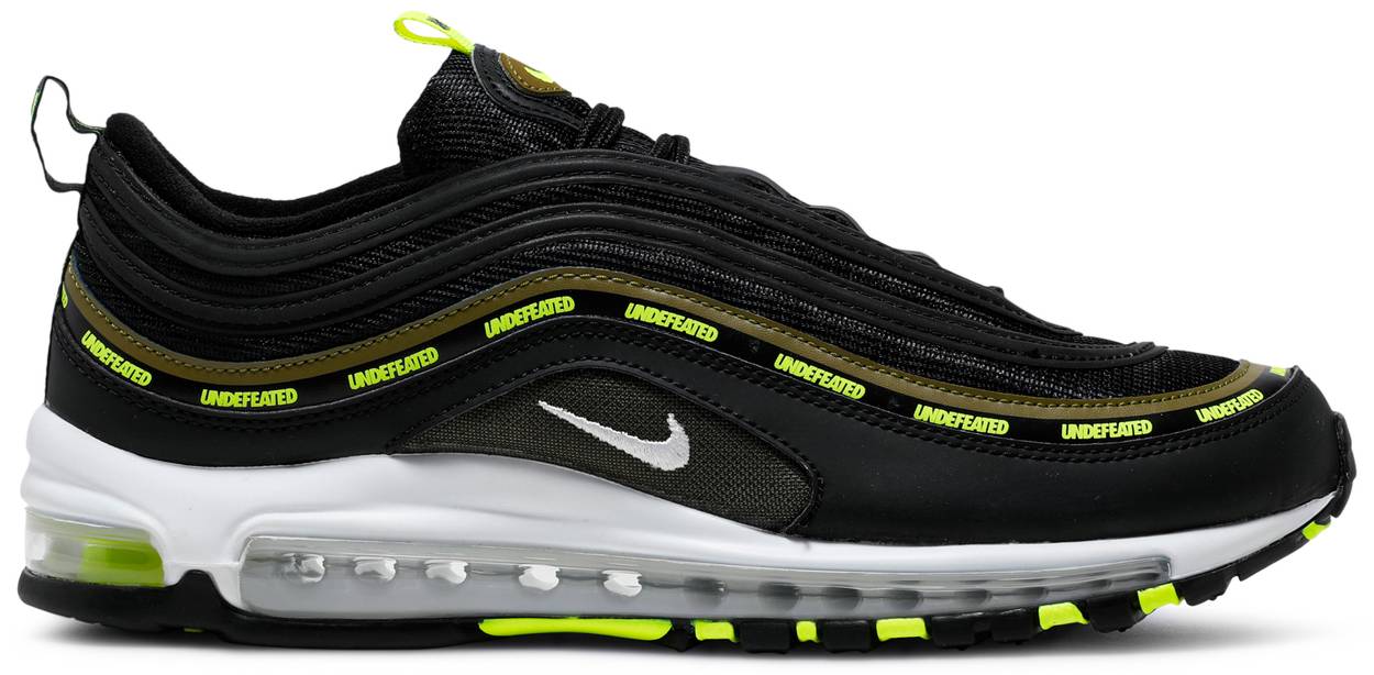 Undefeated x Air Max 97 'Black Volt'