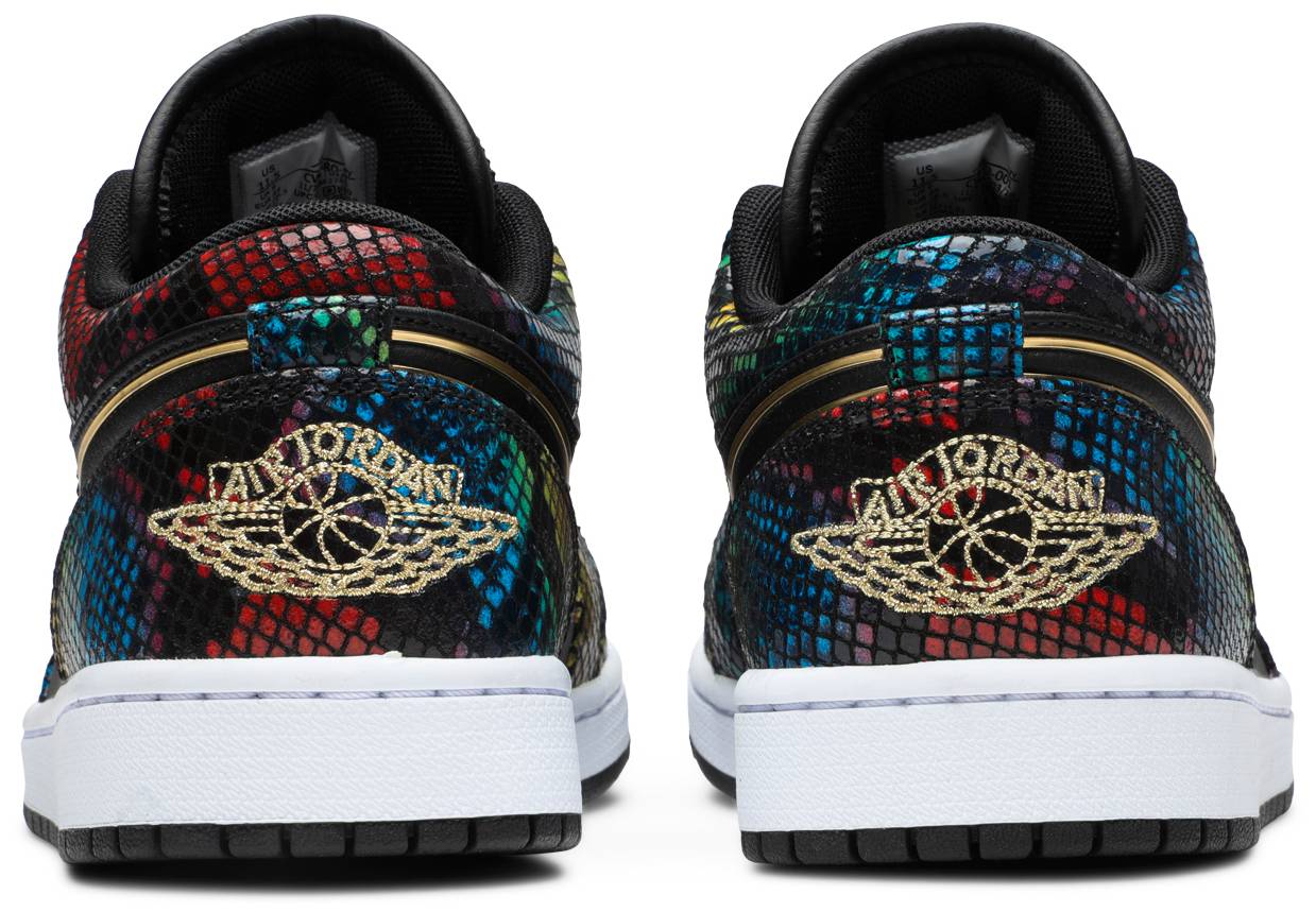 Air Jordan 1 Low 'Multi Snakeskin'