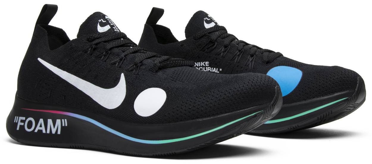 Off-White x Zoom Fly Mercurial Flyknit 'Black'