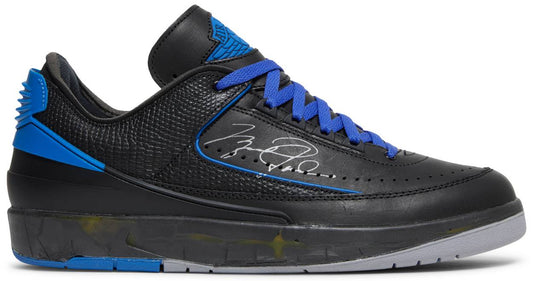 Off-White x Air Jordan 2 Retro Low SP 'Black Varsity Royal'