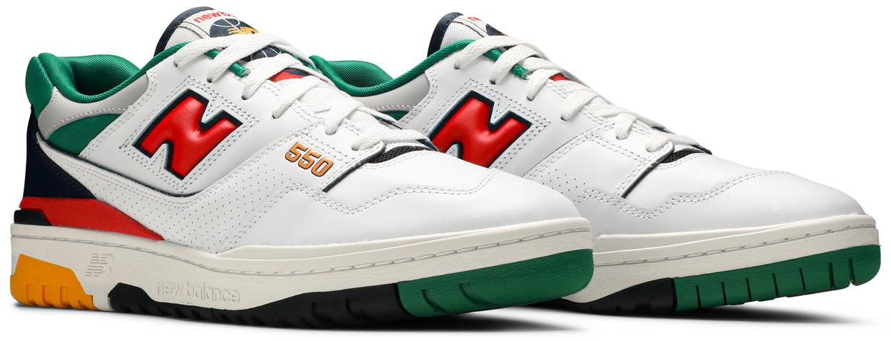 New Balance 550 'Oak Leaf Green Red'