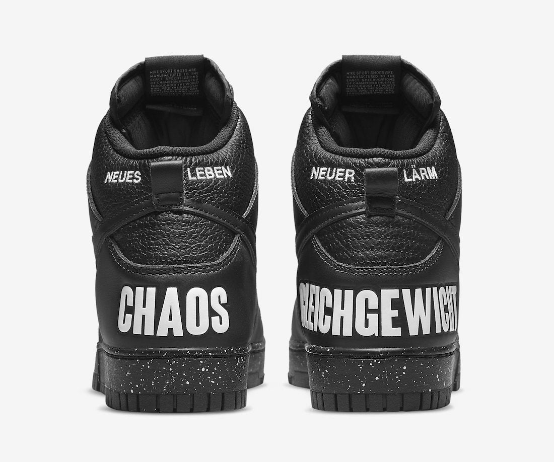 Undercover x Dunk High 1985 'Chaos' Black