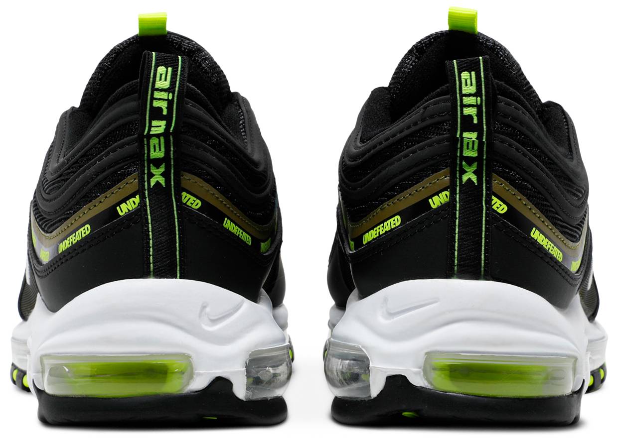 Undefeated x Air Max 97 'Black Volt'