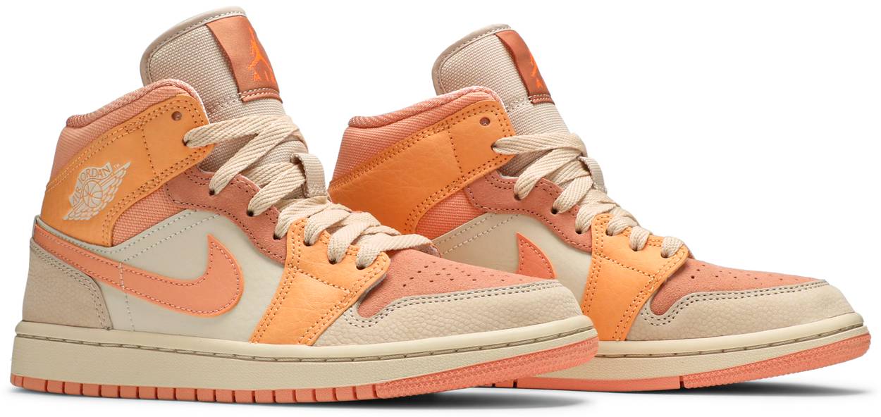 Wmns Air Jordan 1 Mid 'Apricot'