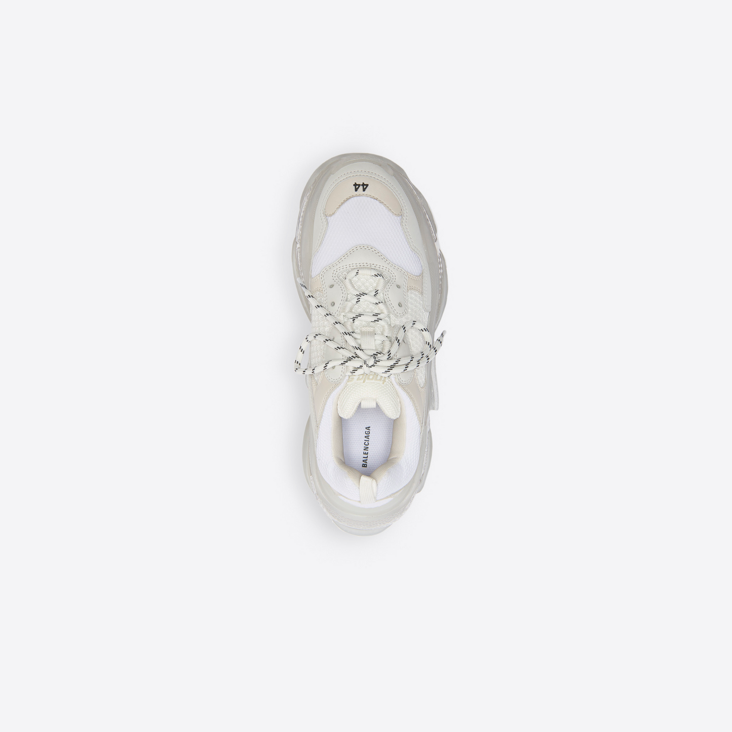 Balenciaga Wmns Triple S 'White Clear Sole'