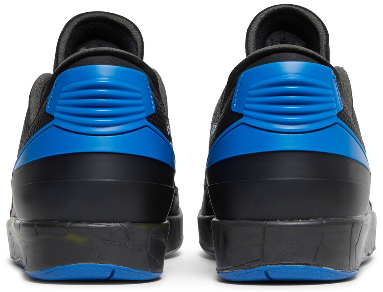 Off-White x Air Jordan 2 Retro Low SP 'Black Varsity Royal'