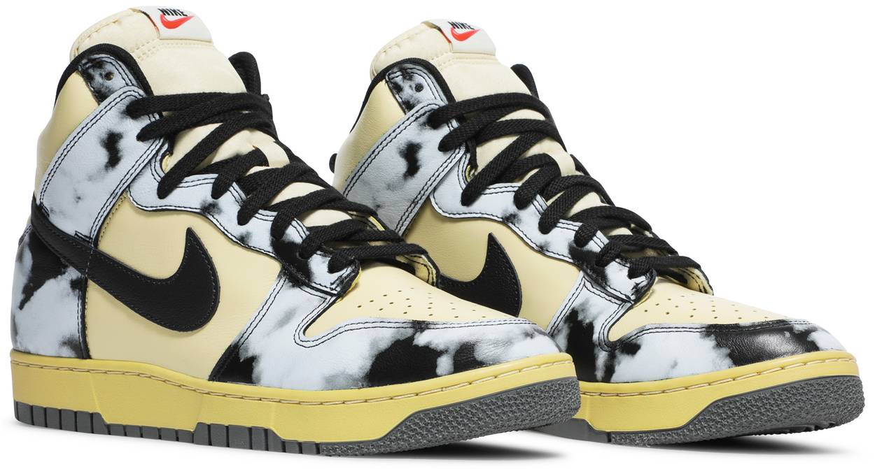 Dunk High 1985 'Black Acid Wash'