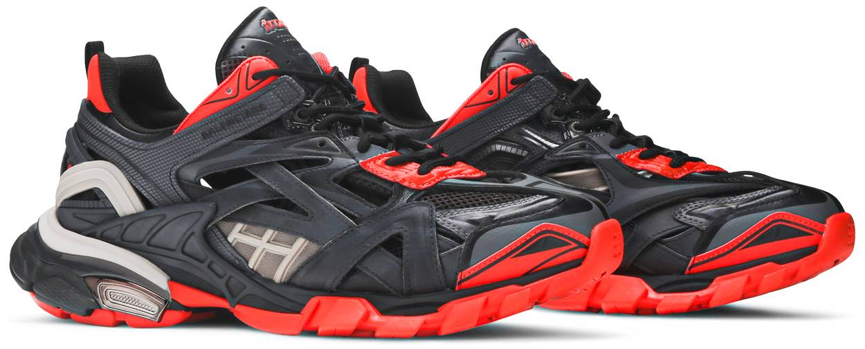Balenciaga Track.2 Trainer 'Black Red Grey'