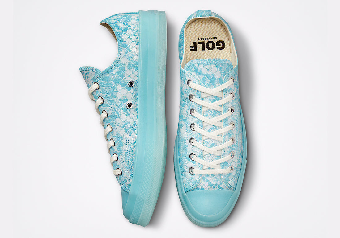 Golf Wang x Chuck Taylor 1970 Low 'Blue Python'