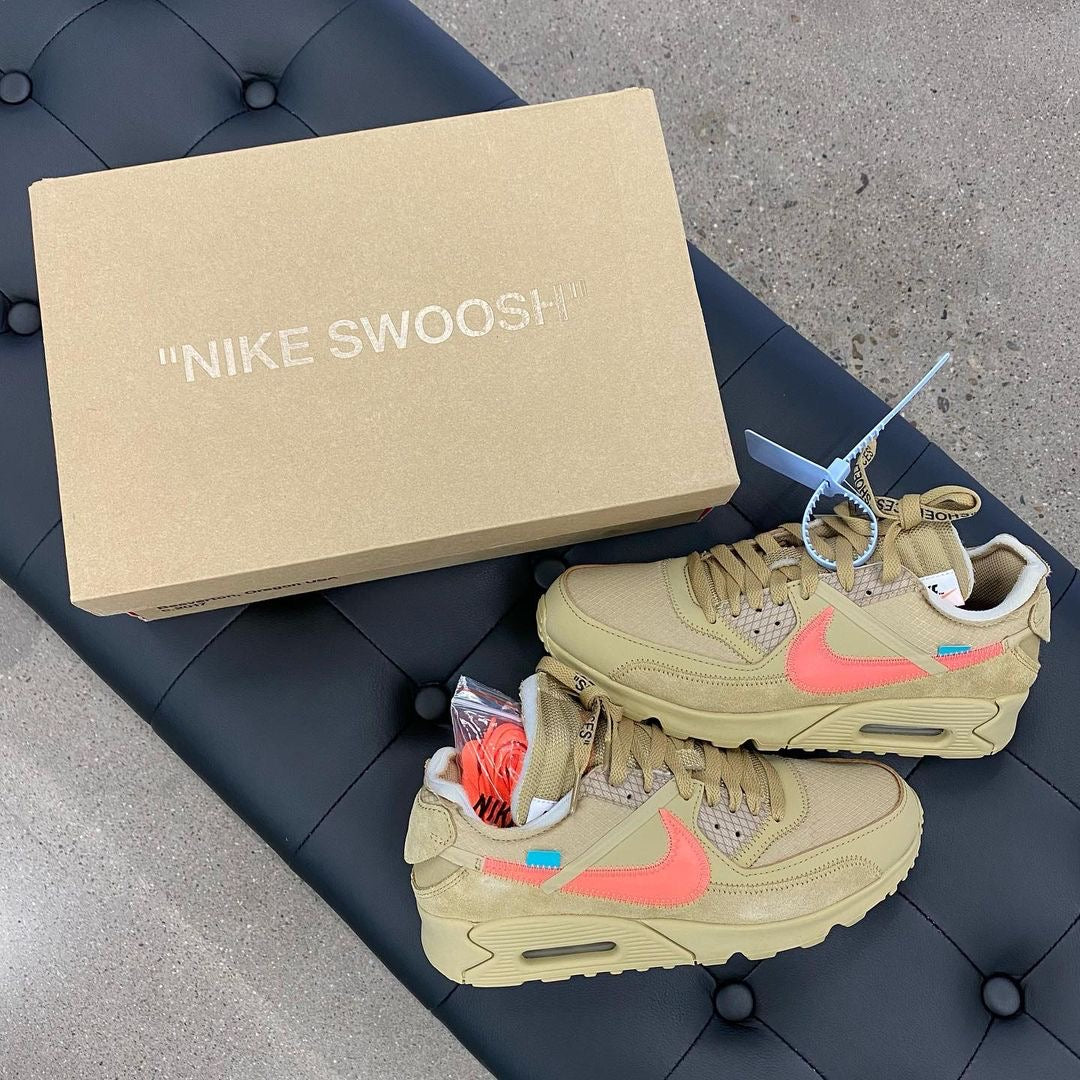 Off-White x Air Max 90 'Desert Ore'