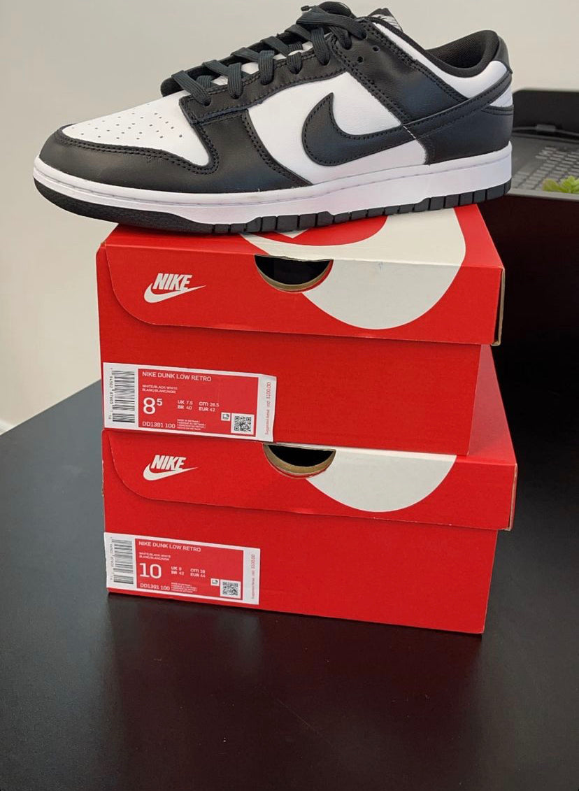 Dunk Low 'Black White'