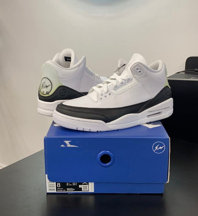 Fragment Design x Air Jordan 3 Retro SP 'White'