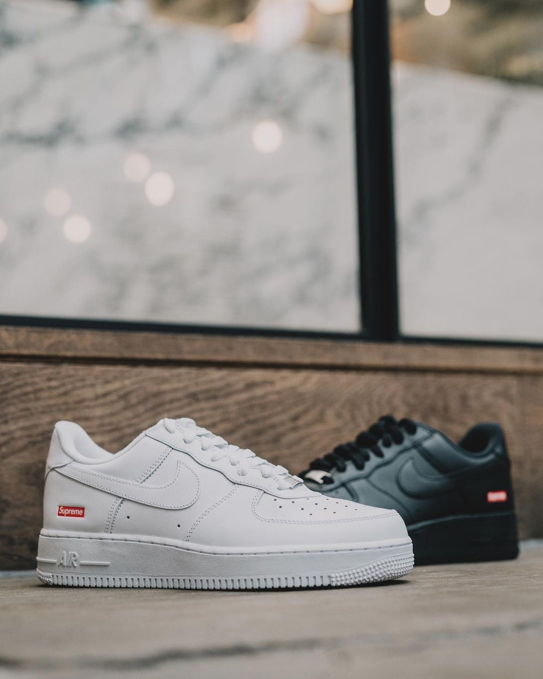 Supreme x Air Force 1 Low 'Box Logo - White'