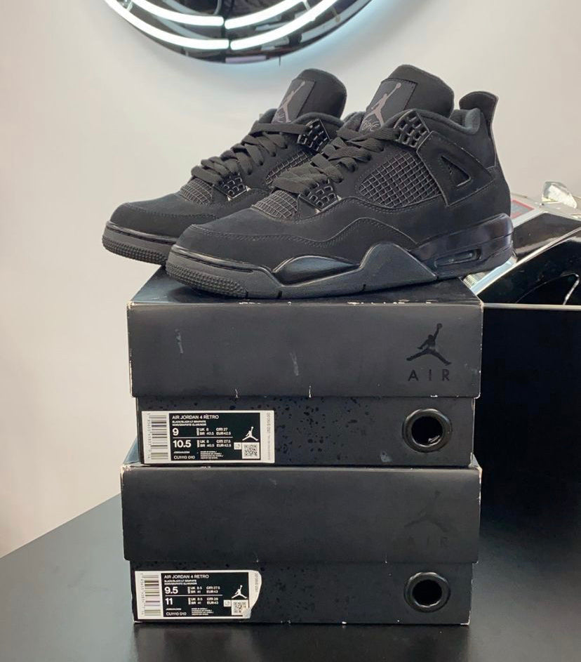 Air Jordan 4 Retro  “Black Cat”