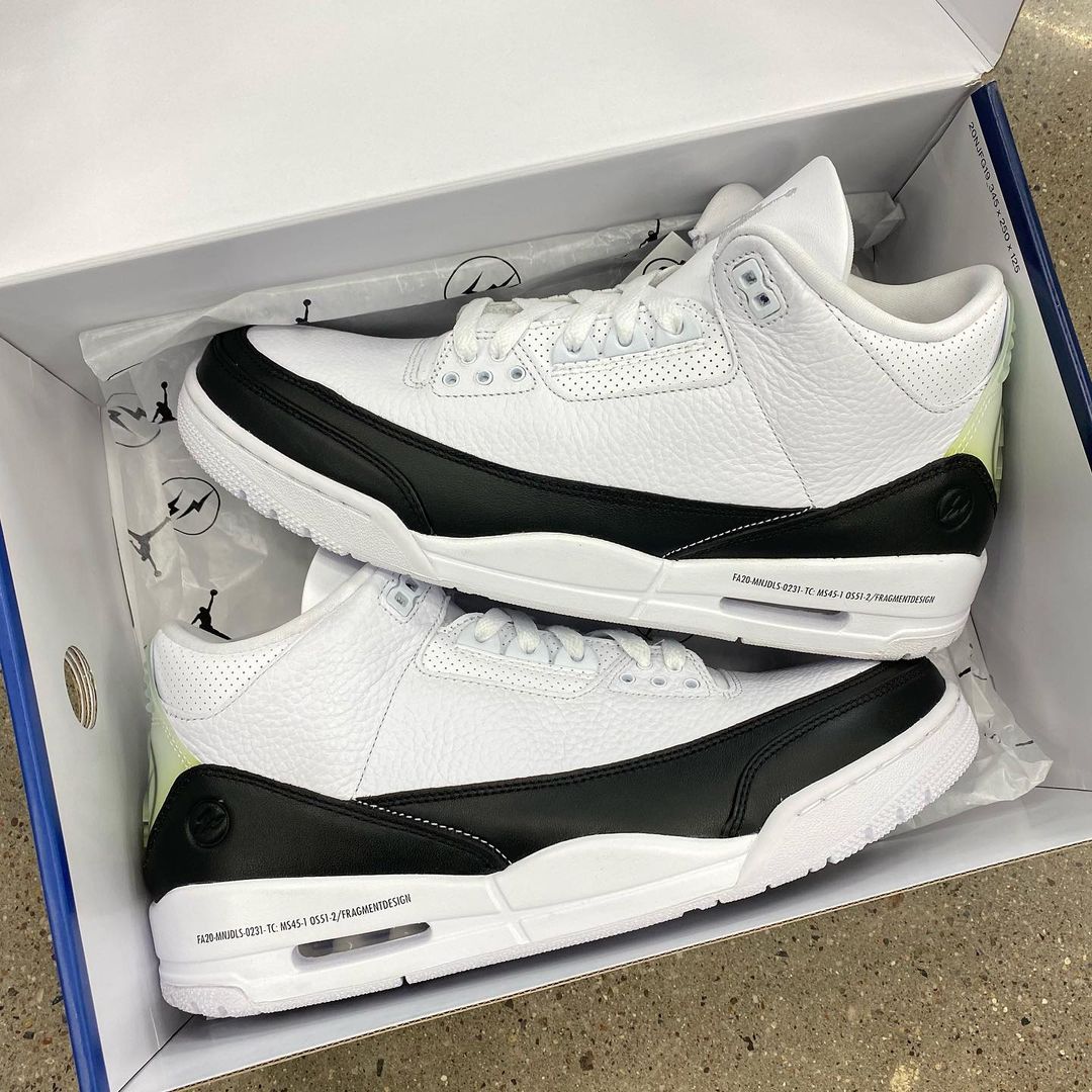 Fragment Design x Air Jordan 3 Retro SP 'White'