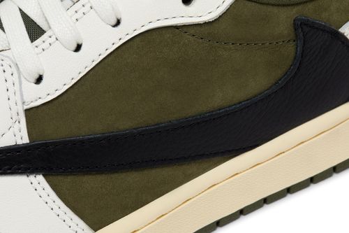 Travis Scott x Air Jordan 1 Retro Low OG SP 'Reverse Olive / Medium Olive'