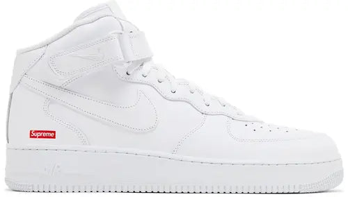 Air Force 1 Mid "Supreme - Mini Box Logo White"